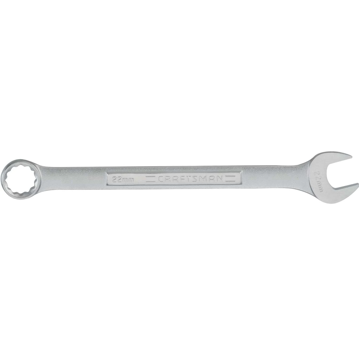 Craftsman 22 Mm X 22 Mm 12 Point Metric Combination Wrench 11.17 In. L 1 Pc 1 Craftsman 22 Mm X 22 Mm 12 Point Metric Combination Wrench 11.17 In. L 1 Pc
