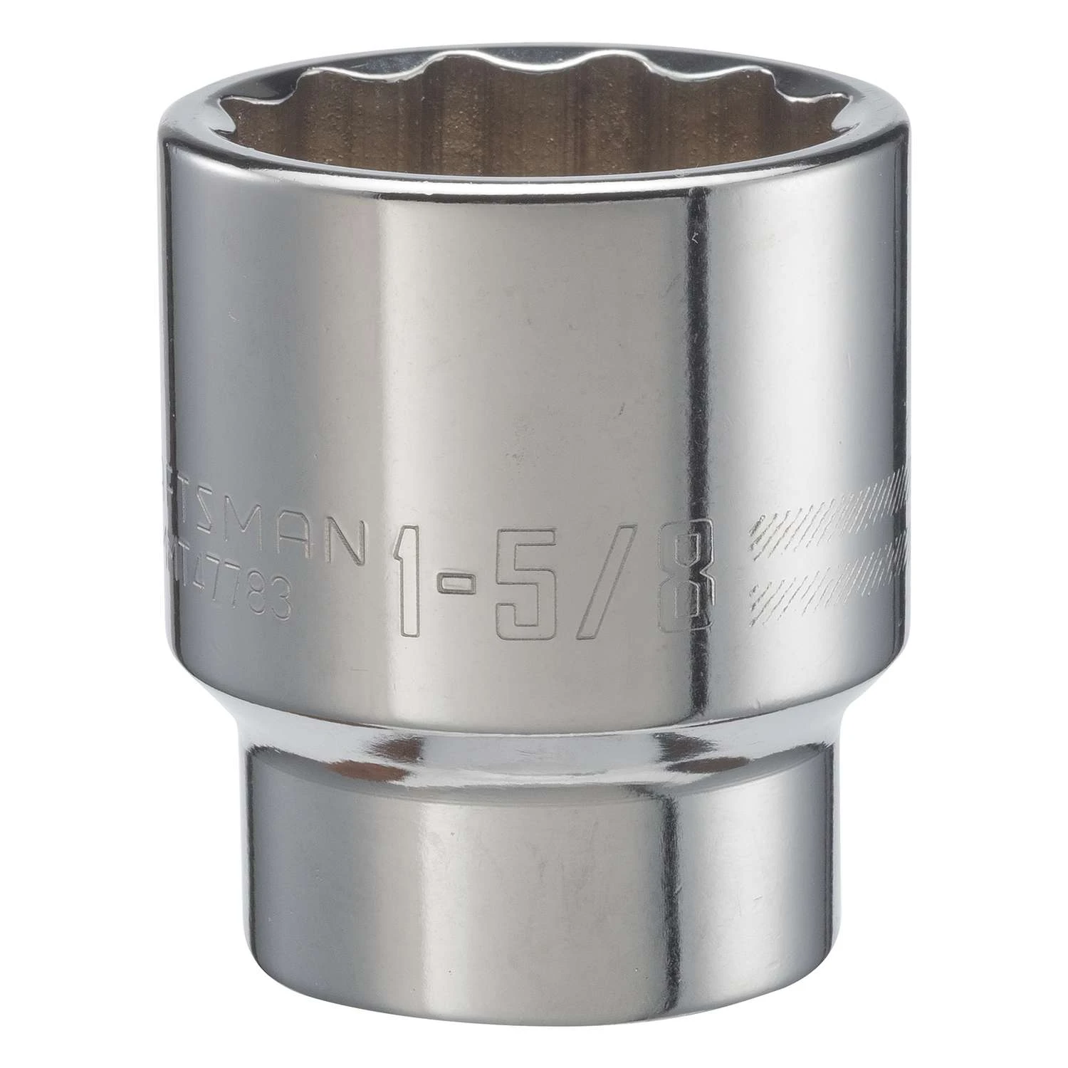 Craftsman 1-5/8 In. X 3/4 In. Drive SAE 12 Point Standard Socket 1 Pc 1 Craftsman 1-5/8 In. X 3/4 In. Drive SAE 12 Point Standard Socket 1 Pc