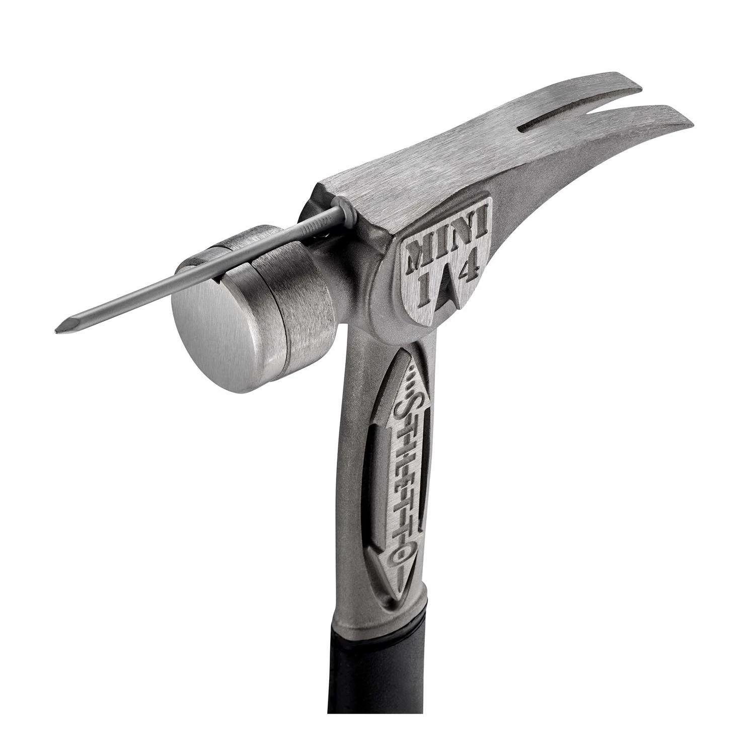 Stiletto Tibone 14 Oz Smooth Face Claw Hammer 15.25 In. Titanium Handle 2 Stiletto Tibone 14 Oz Smooth Face Claw Hammer 15.25 In. Titanium Handle - Image 2