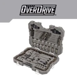 Craftsman OVERDRIVE 1/4 & 3/8 & 1/2 In. Drive Metric/SAE 6 Point Mechanic's Tool Set 154 Pc 13 Craftsman OVERDRIVE 1/4 & 3/8 & 1/2 In. Drive Metric/SAE 6 Point Mechanic's Tool Set 154 Pc -Irwin Store df640d4d 25eb 449a ae47 f69e5f02e4de