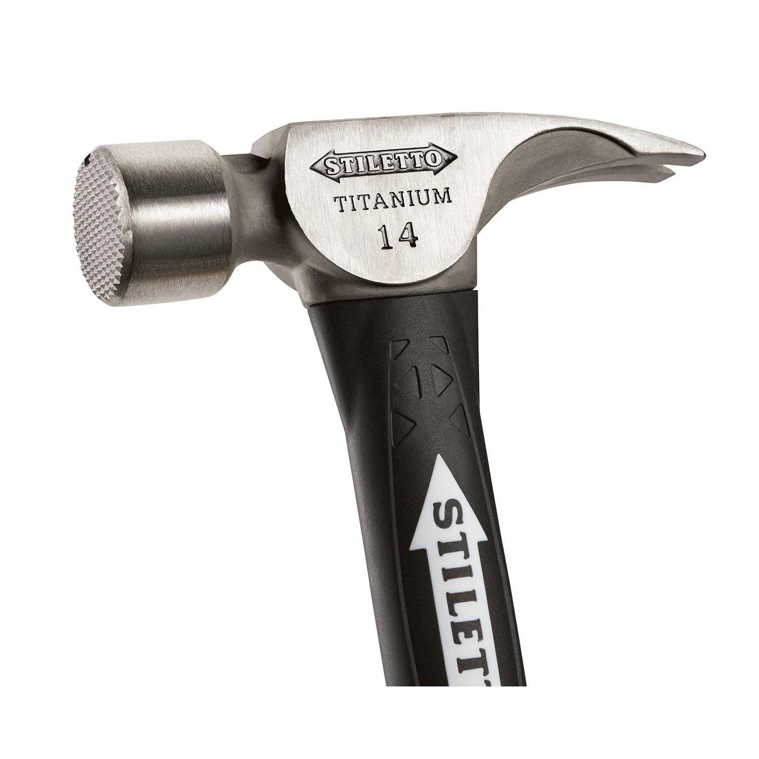 Stiletto 14 Oz Milled Face Framing Hammer 16 In. Titanium Handle 5 Stiletto 14 Oz Milled Face Framing Hammer 16 In. Titanium Handle - Image 5
