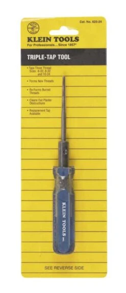 Klein Tools Tapping Tool 6-32, 8-32, 10-24 K 1 Pc