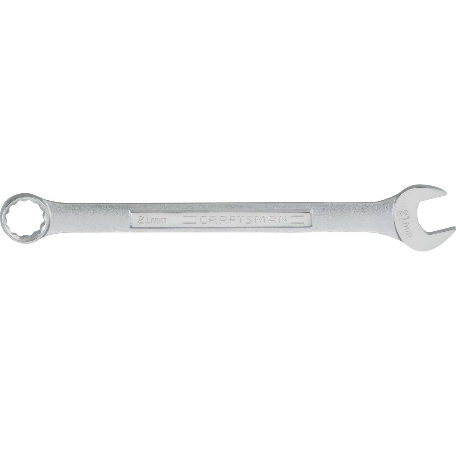Craftsman 21 Mm X 21 Mm 12 Point Metric Combination Wrench 10.8 In. L 1 Pc 1 Craftsman 21 Mm X 21 Mm 12 Point Metric Combination Wrench 10.8 In. L 1 Pc