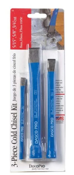 Dasco Pro 5 In. L Cold Chisel Set 3 Pk