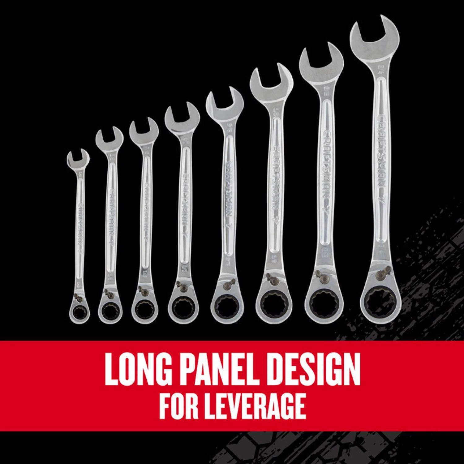 Craftsman V-Series SAE Extra Long Flex Head Box Wrench Set 7 Pc 5 Craftsman V-Series SAE Extra Long Flex Head Box Wrench Set 7 Pc - Image 5