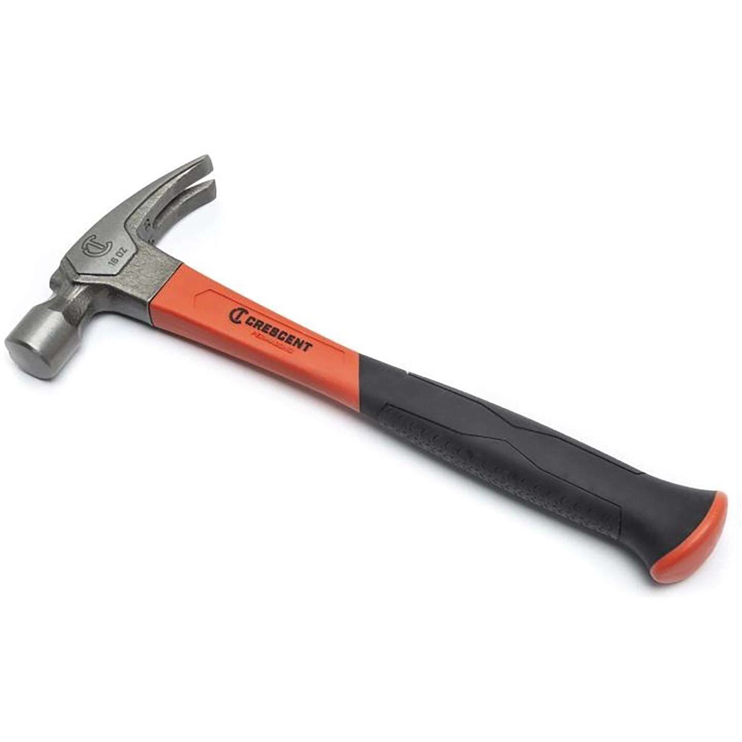 Crescent Pro Series 16 Oz Smooth Face Rip Claw Hammer 5.5 In. Fiberglass Handle 2 Crescent Pro Series 16 Oz Smooth Face Rip Claw Hammer 5.5 In. Fiberglass Handle - Image 2