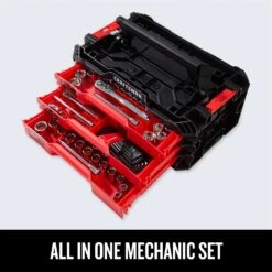 Craftsman VersaStack 1/4, 3/8 And 1/2 In. Drive Metric And SAE 6 Point Mechanic's Tool Set 216 Pc -Irwin Store facd072d c610 4333 94a5 d507fd778340