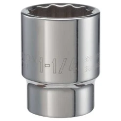 Craftsman 1-1/4 In. X 3/4 In. Drive SAE 12 Point Standard Socket 1 Pc