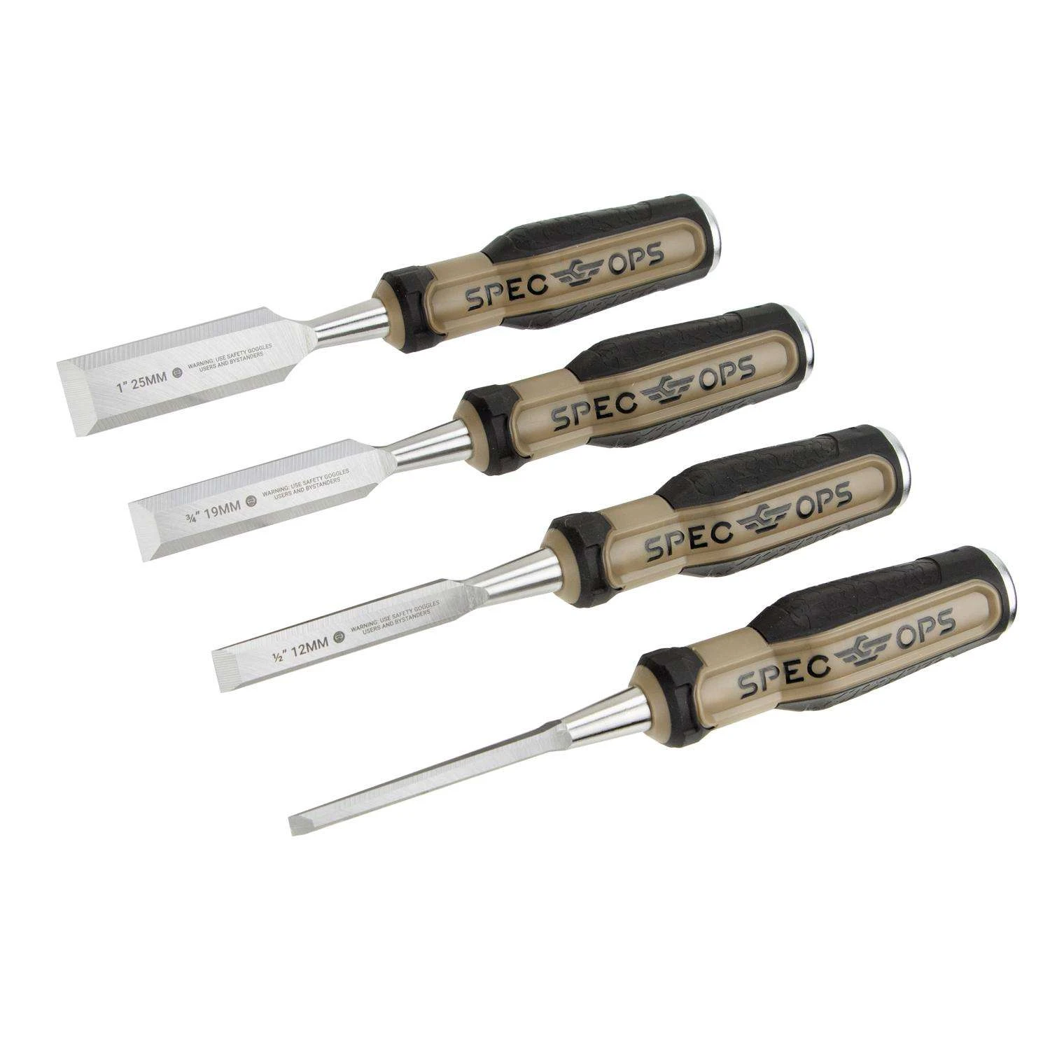 Spec Ops 4-1/4 In. L Wood Chisel Set 1 Pc 1 Spec Ops 4-1/4 In. L Wood Chisel Set 1 Pc